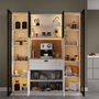 Hanah Home Nero Duo 1600-223 Puesto de Café Blanco